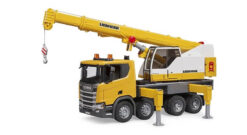 BRUDER 3571 Autožeriav Scania Super 560R Liebherr so svetelným a zvukovým modulom